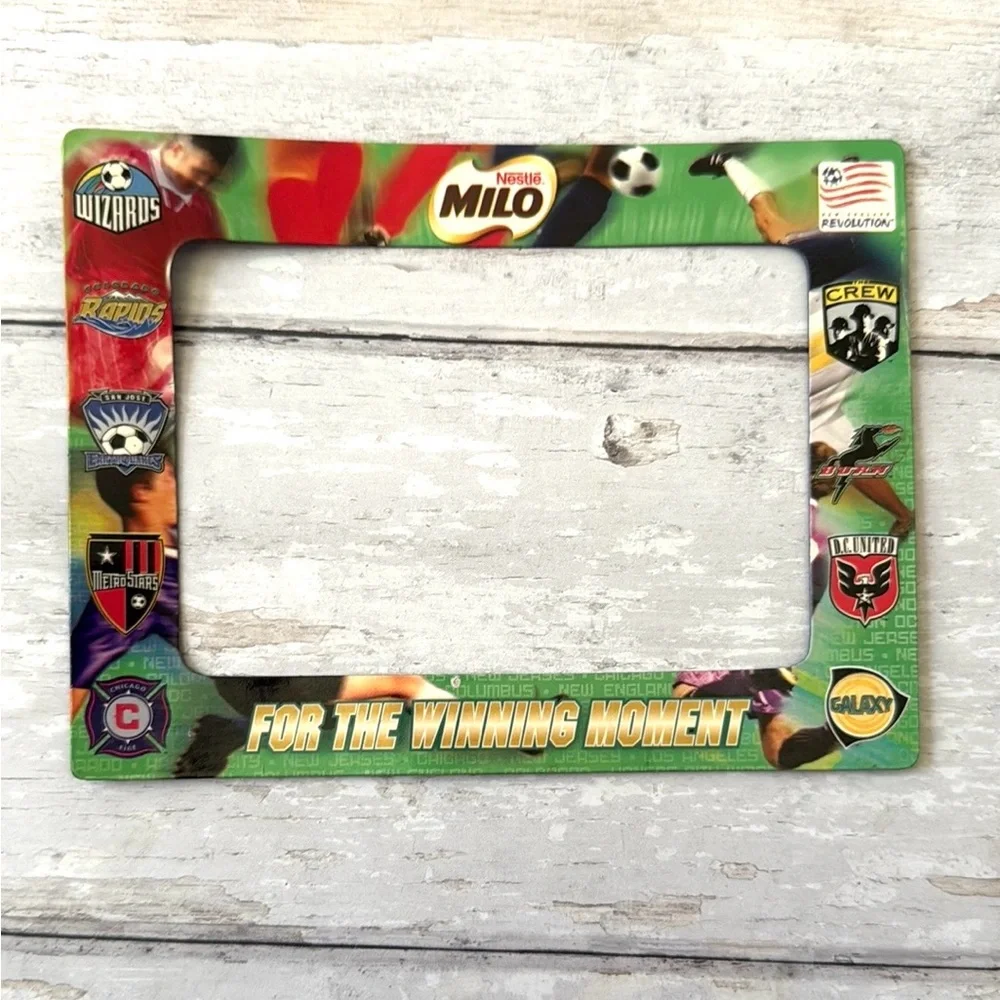 MLS Soccer Fridge Magnet Picture Frames 5 Piece Set